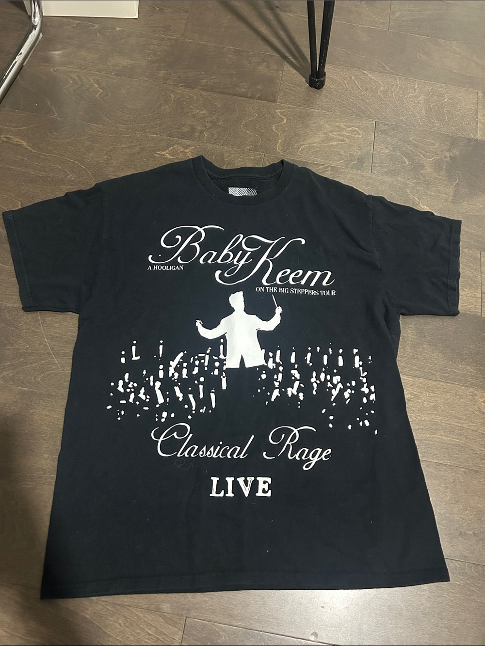 'Classical Rage Live' Black Graphic Tee Baby Keem
